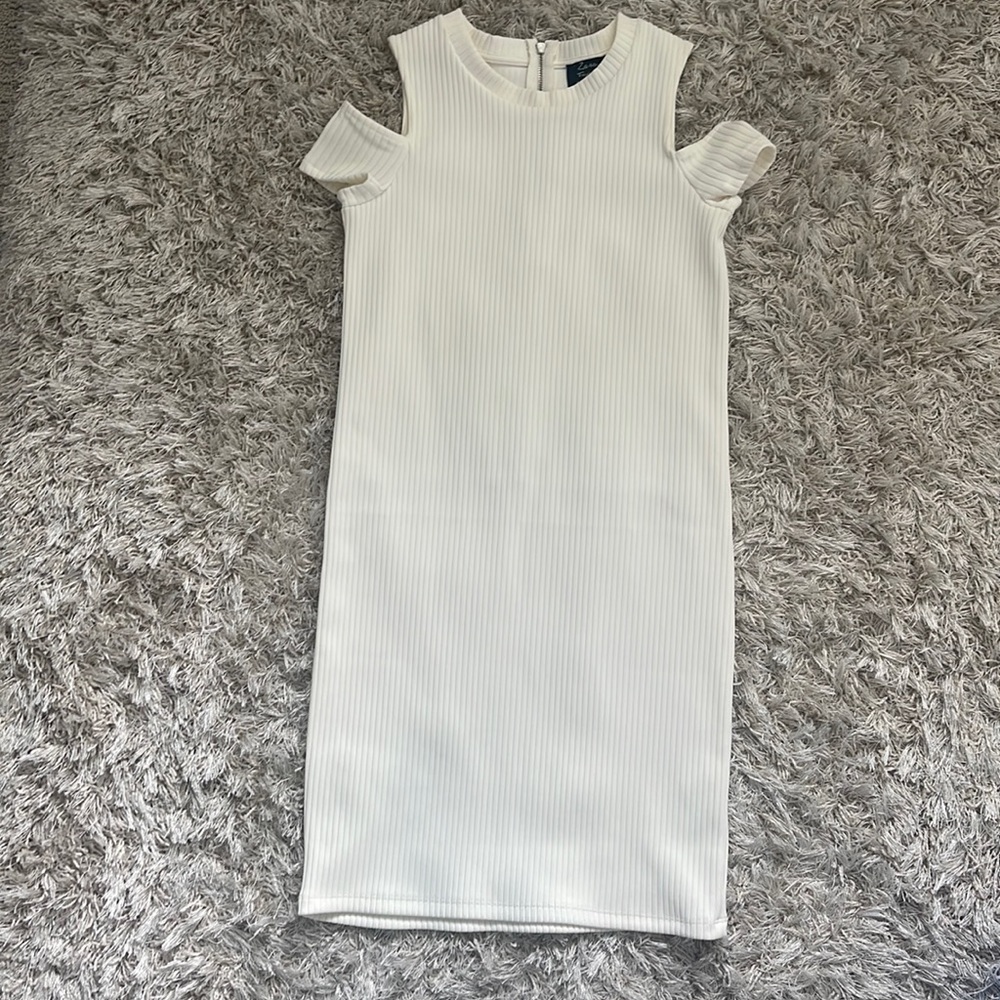 Women’s Zara ribbed mini dress